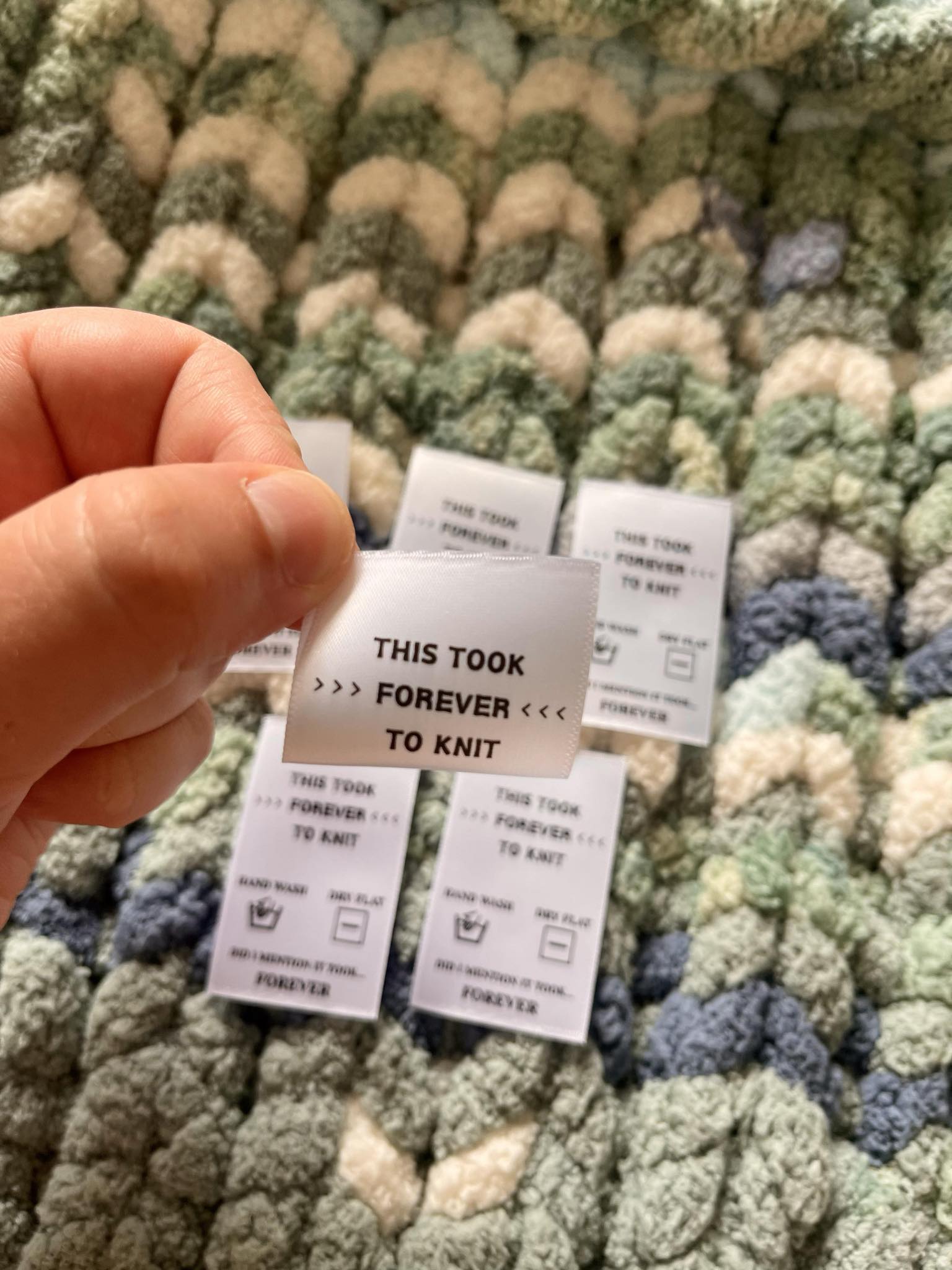 Care Instruction Labels This Took Forever To Knit 2.jpg