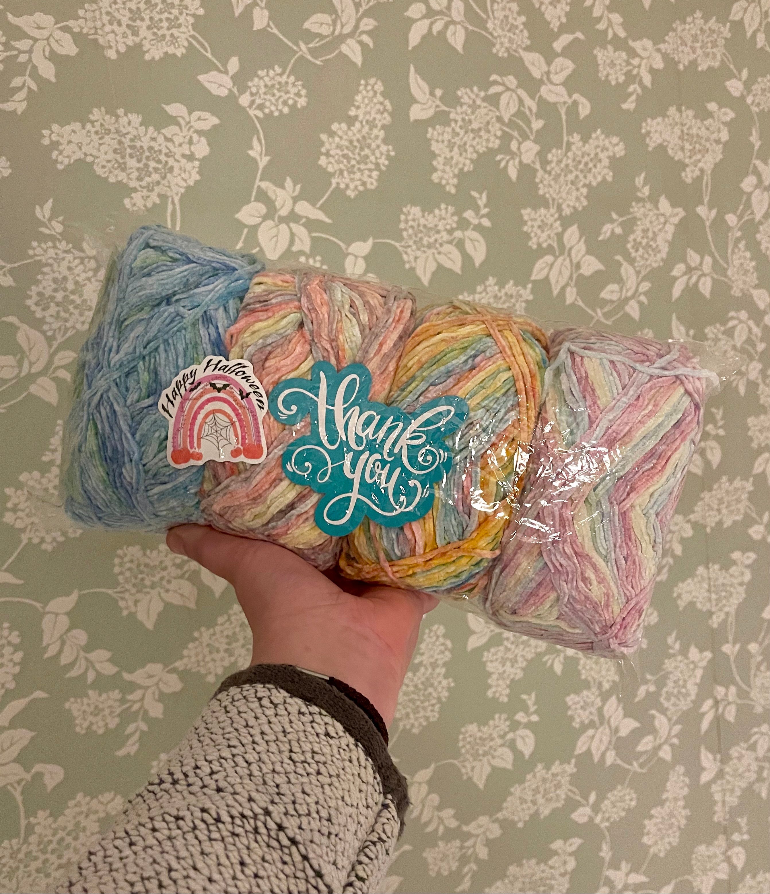 Rainbow Velvet Knitting Yarn Variety Pack - Urban Crafts (4).jpeg