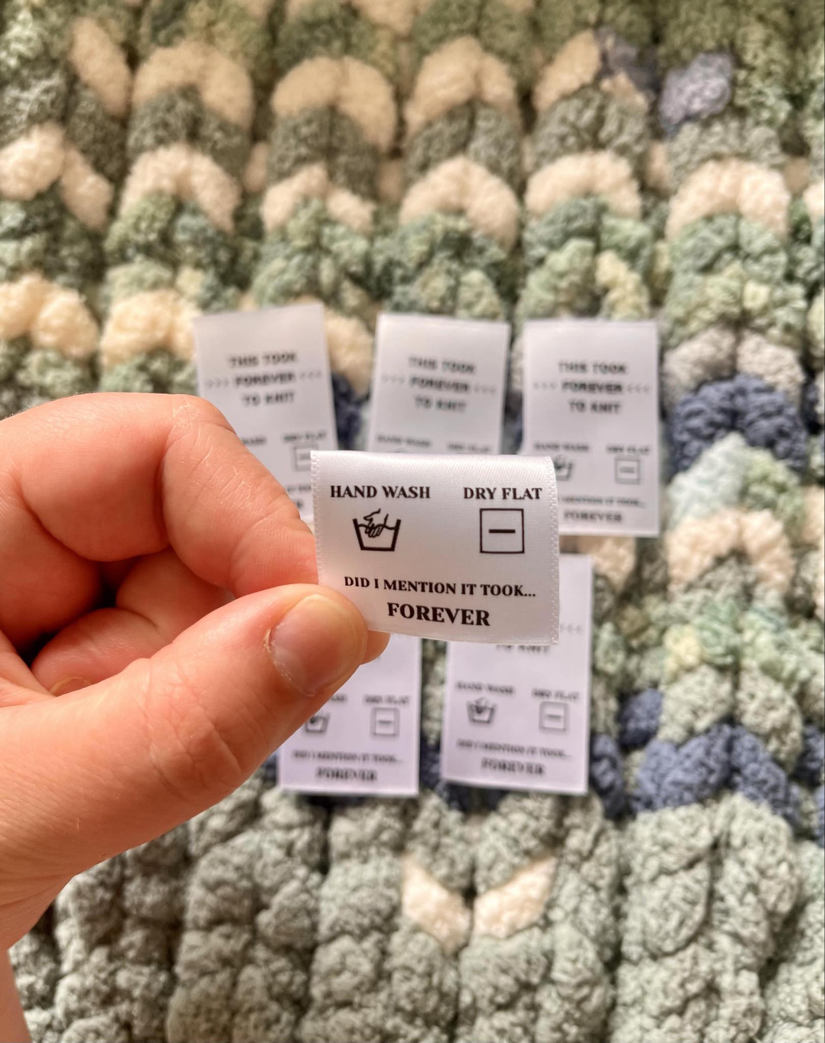 Care Instruction Labels This Took Forever To Knit 3.jpg
