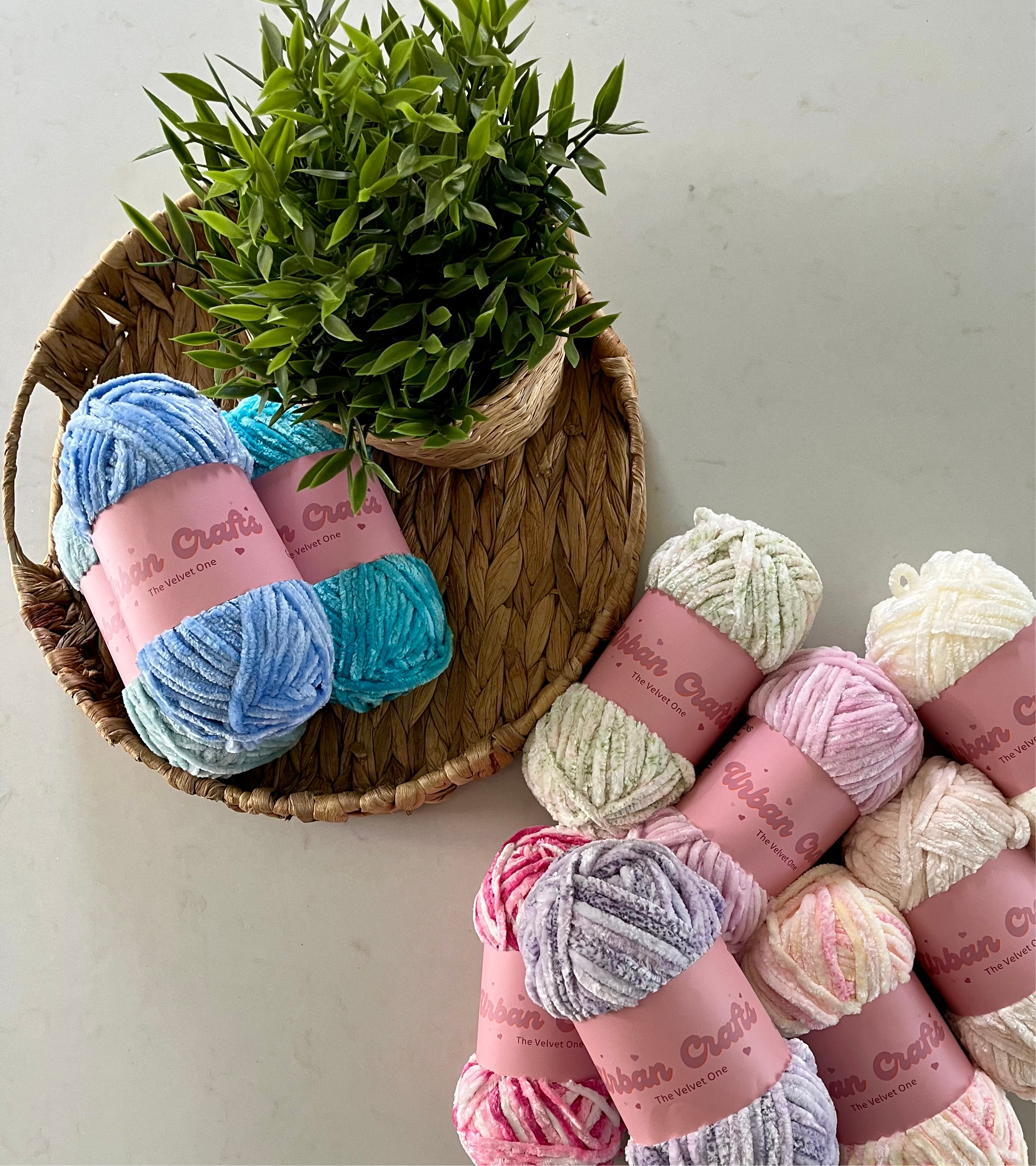 Urban Crafts Velvet Yarn