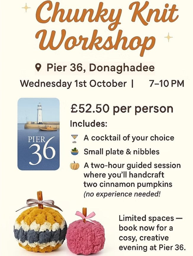 Cinnamon Pumpkin Workshop at Pier 36