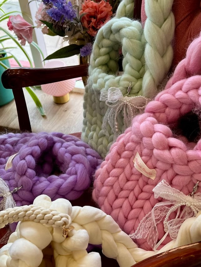 Corriedale Mini Knit Bag