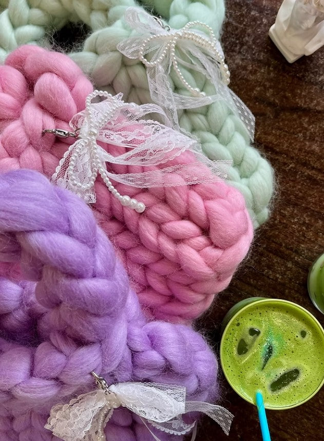 Corriedale Mini Knit Bag