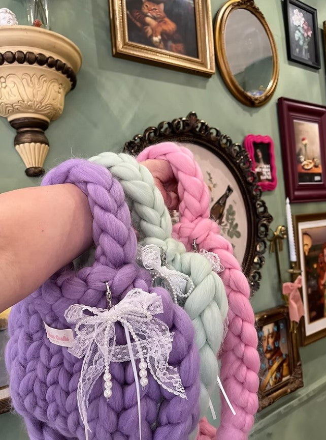 Corriedale Mini Knit Bag