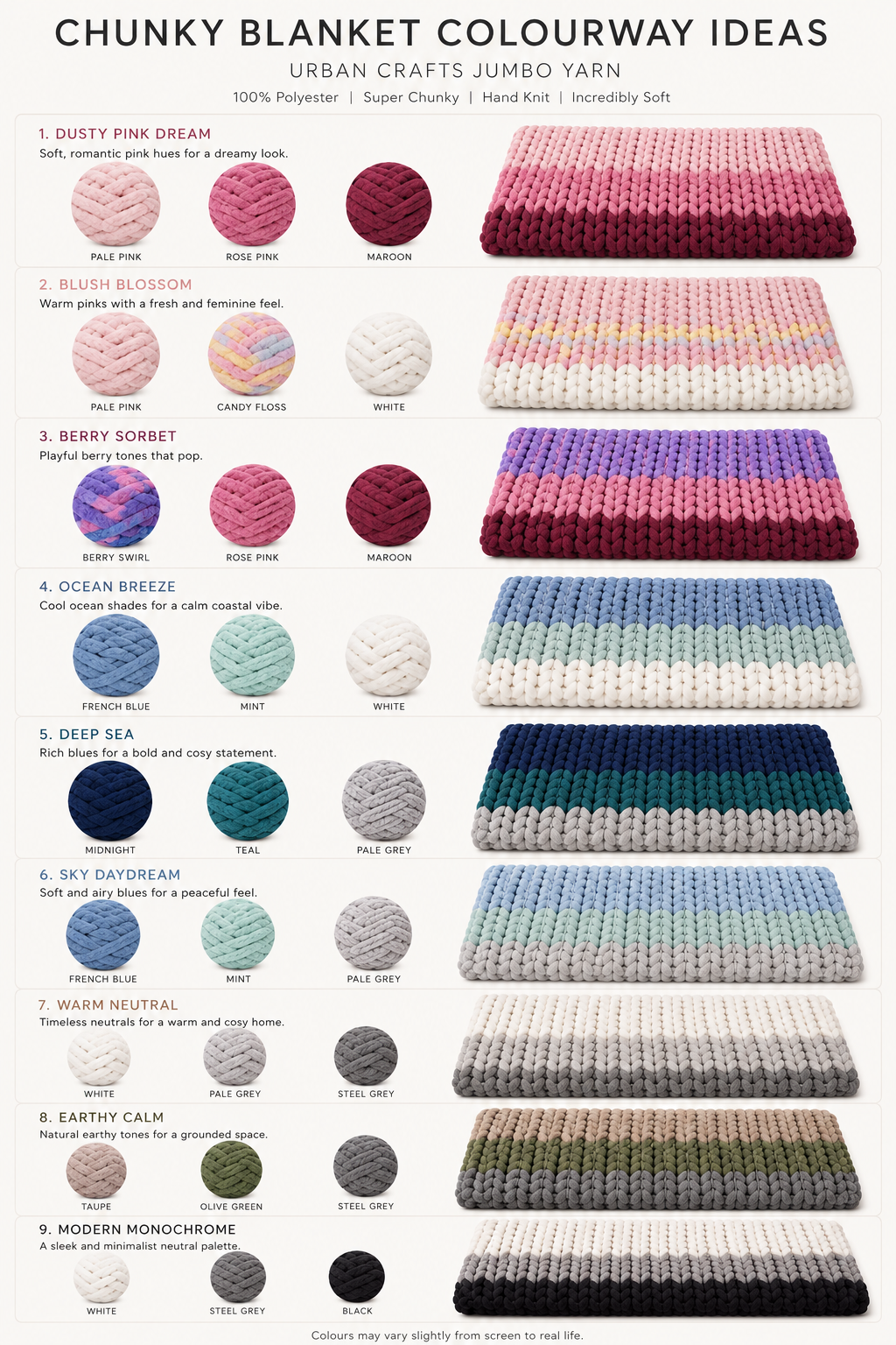 Jumbo Blanket Hand Knitting Yarn
