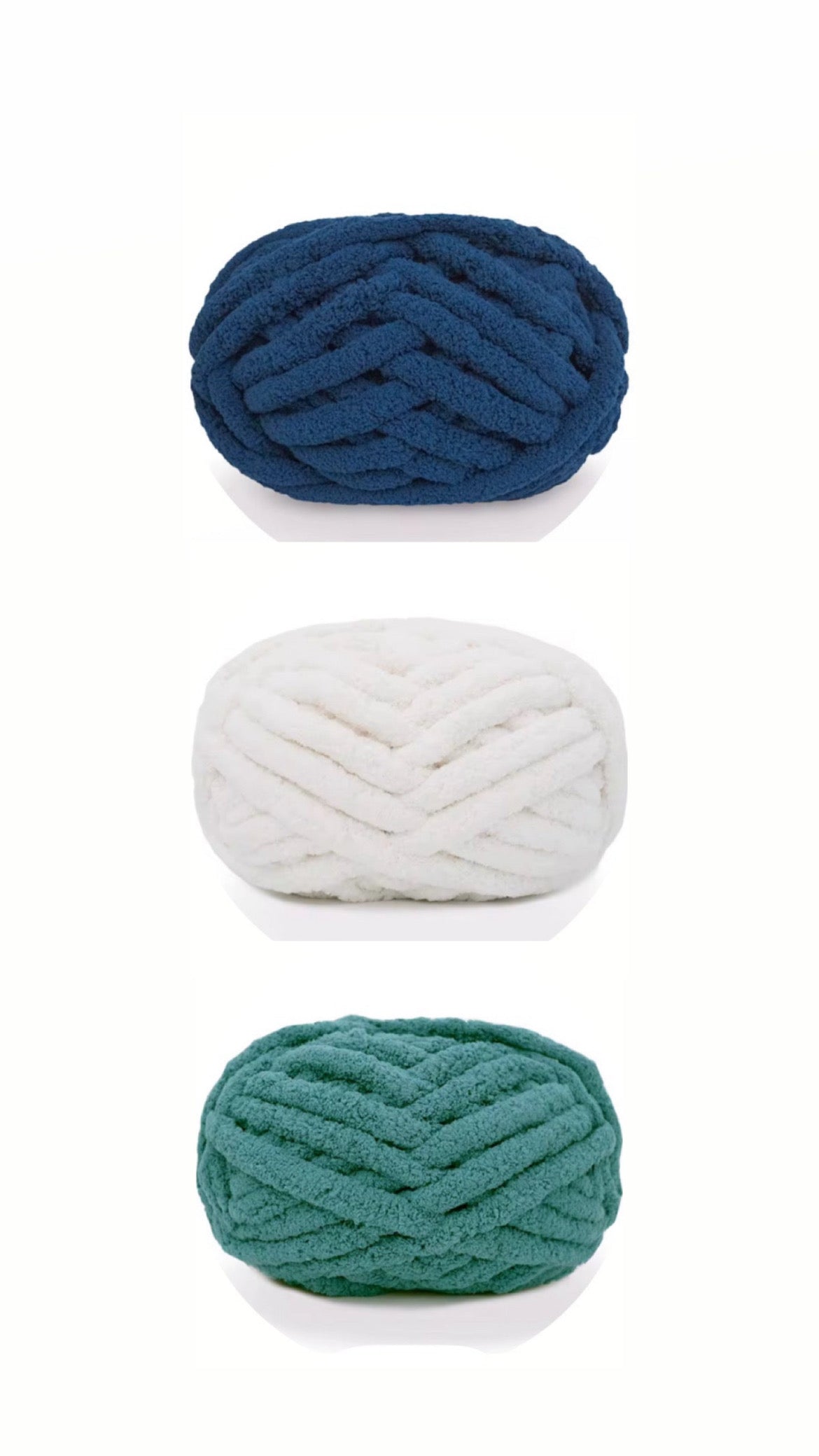 Chunky Hand Knit Blanket